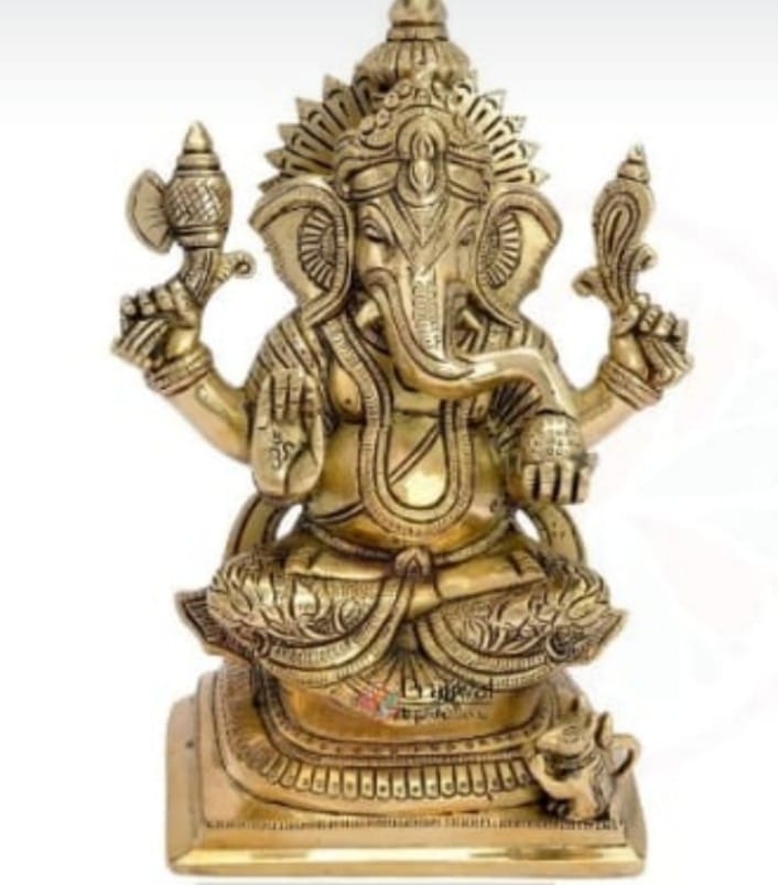 Dhokra Art Saraswati Idol